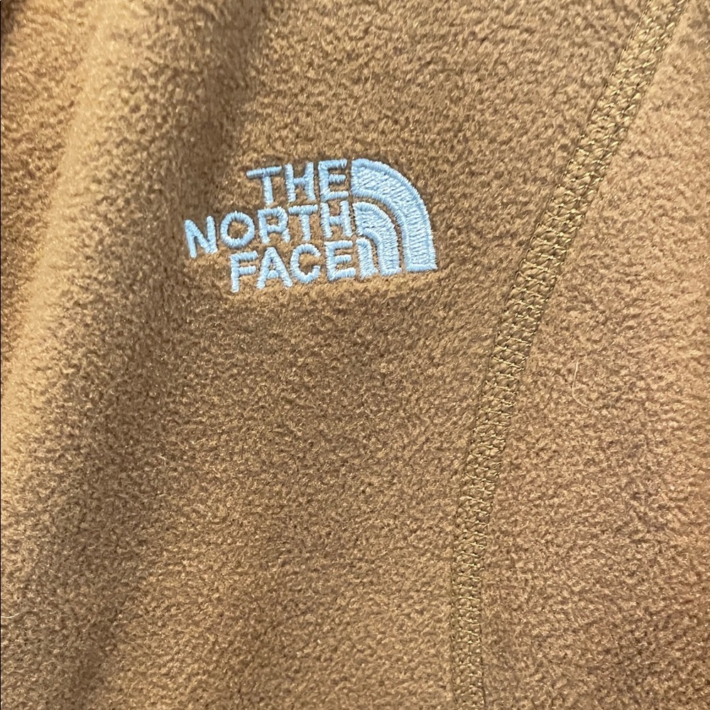The North Face Women's Rust/Brown Fleece Jacket - Picture 5 of 6